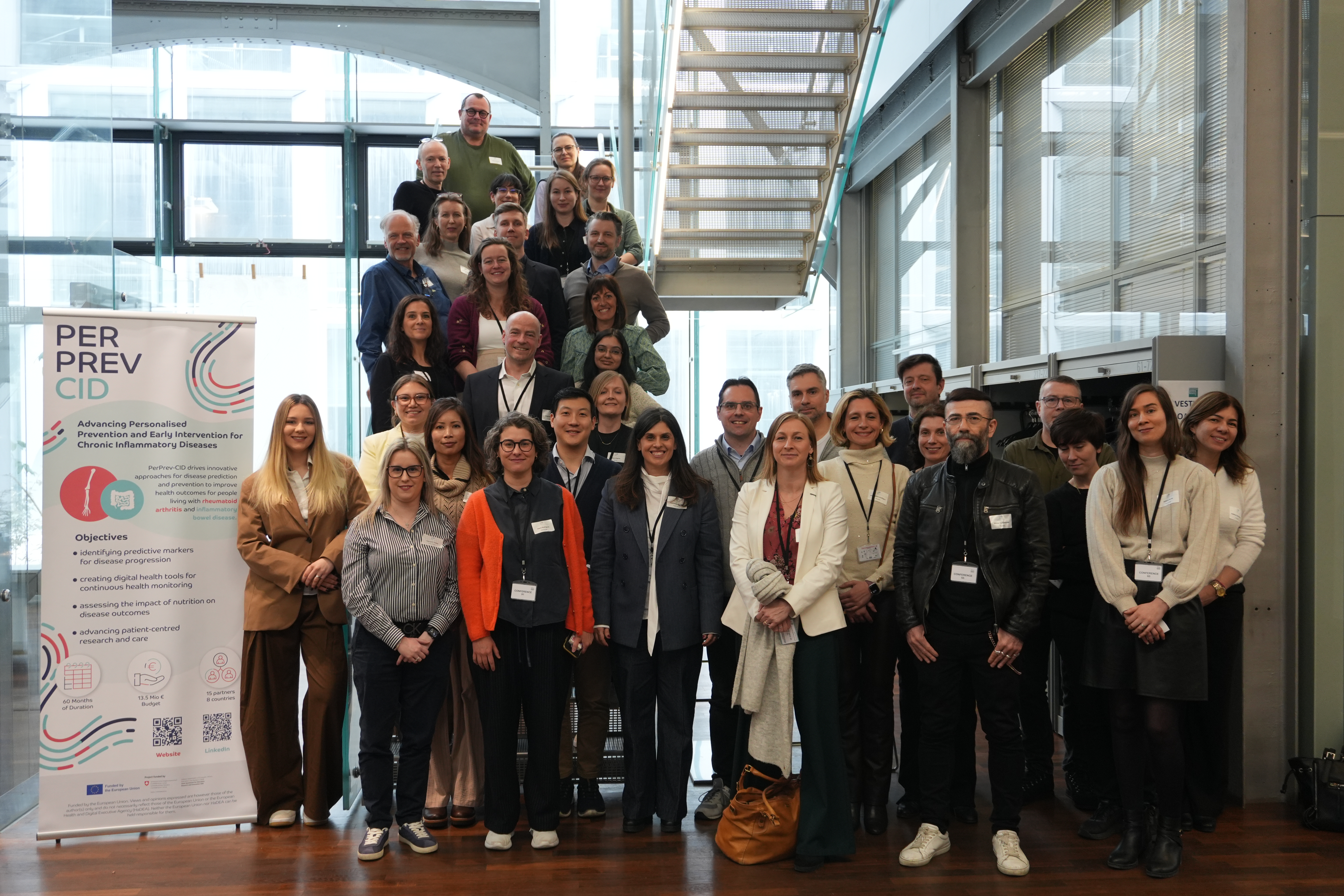 PerPrev-CID Consortium Meets in Geneva for Its First Progress Meeting: Advancing Chronic Inflammatory Disease Prevention Together